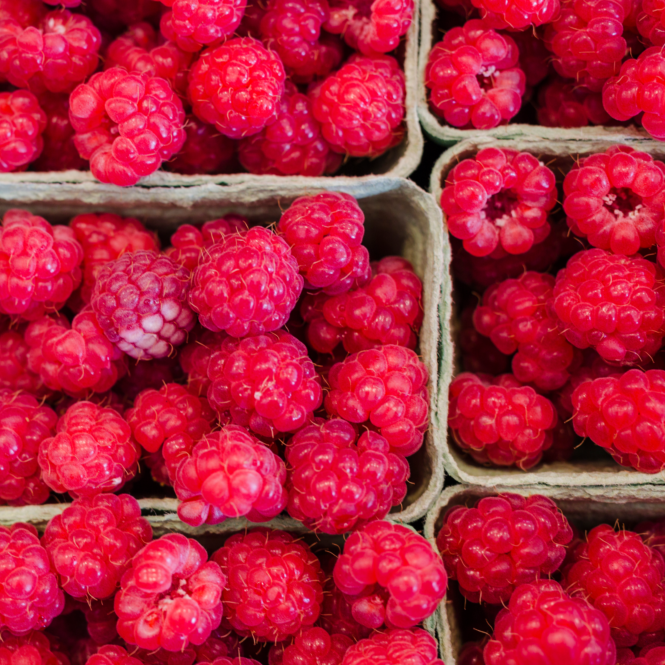 pints of raspberries